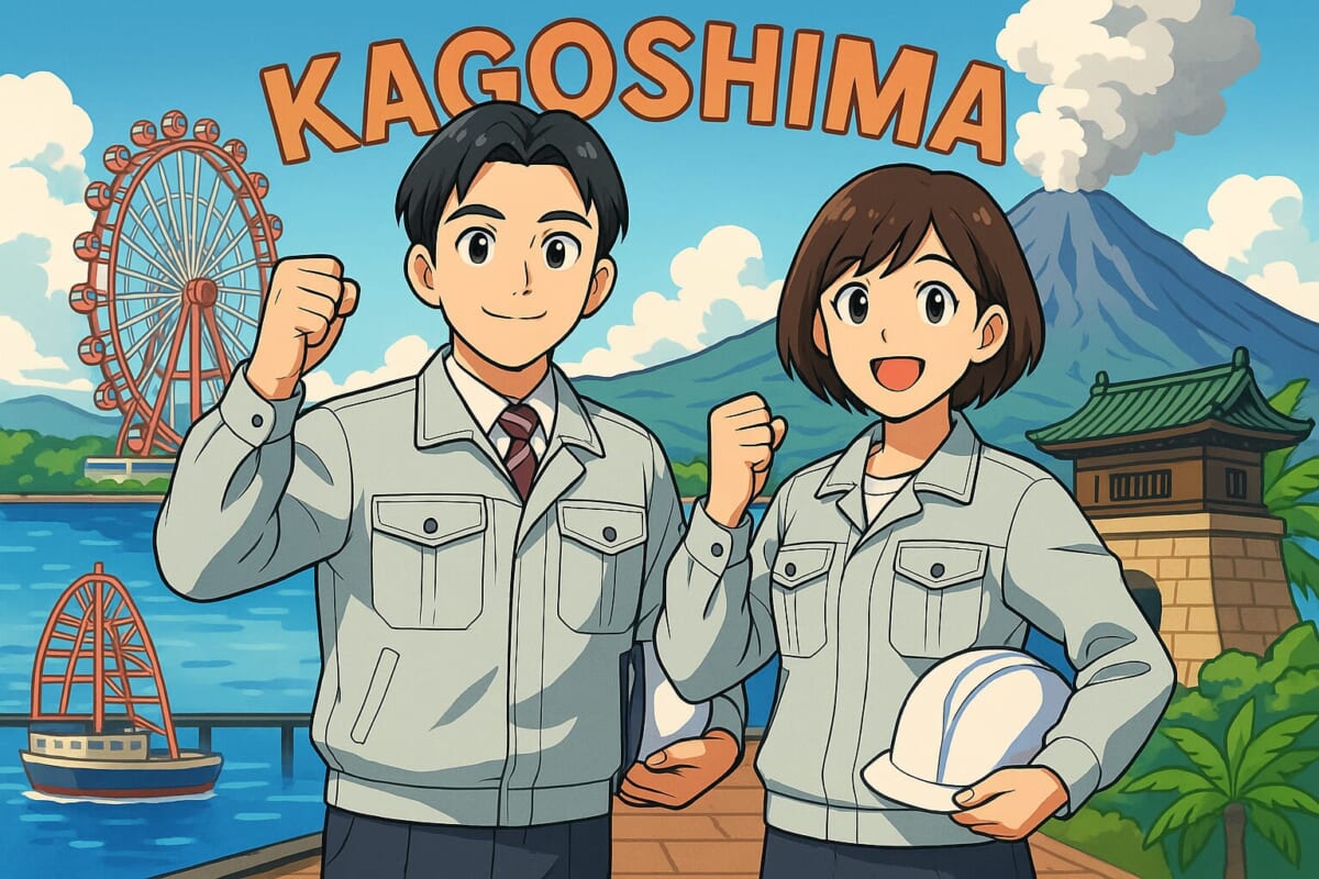 【鹿児島】未経験から働く／月収３０万円可能／社宅可能／車通勤OK